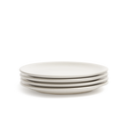 20 piece white stoneware ceramic dinner sets