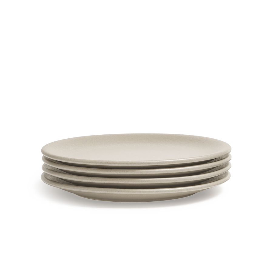 16 piece beige stoneware ceramic dinner sets